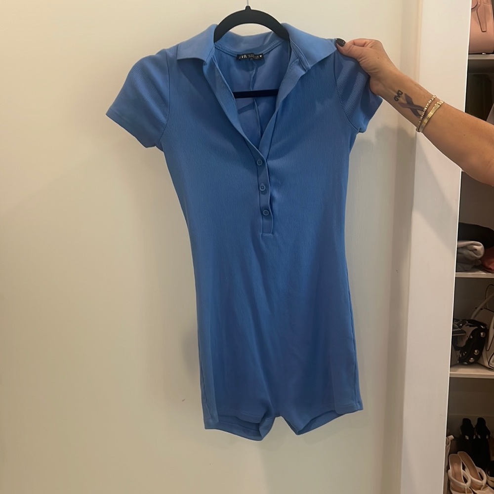 Zara ribbed romper